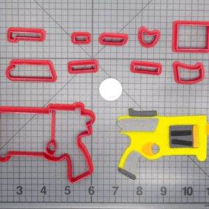 Nerf logo cookie cutter