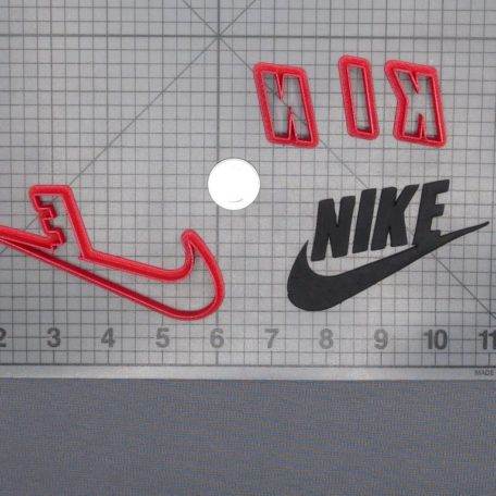 Nike Swoosh Logo 266-D605 Cookie Cutter Set