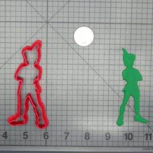 Peter Pan Body 266-D303 Cookie Cutter Silhouette