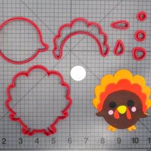 Thanksgiving - Turkey 266-E171 Cookie Cutter Set