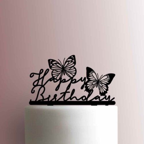 Butterfly Happy Birthday 225-993 Cake Topper