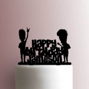 Alice in Wonderland Happy Birthday 225-240 Cake Topper