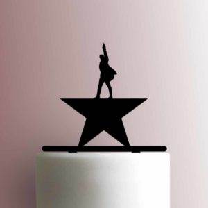 Hamilton Musical Star Logo 225-985 Cake Topper