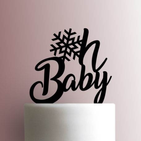 Oh Baby Snowflake 225-950 Cake Topper