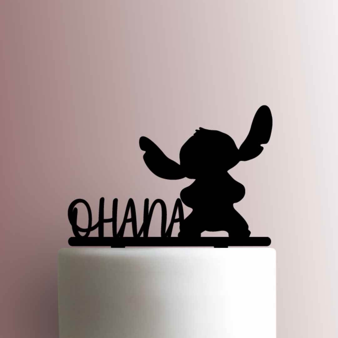 Stitch and Angel - Lilo and Stitch Disney Inspired Wedding Cake