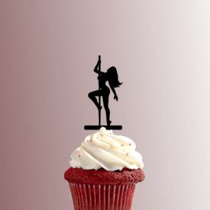 Pole Dancer 228-275 Cupcake Topper