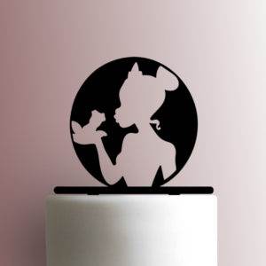 Princess and the Frog Circle 225-927 Cake Topper Silhouette