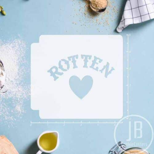 Rotten Heart 783-C055 Stencil