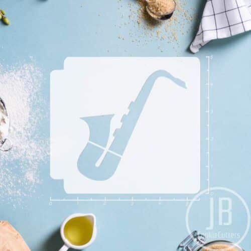 Saxaphone 783-C182 Stencil