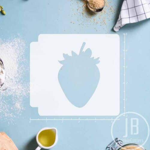 Strawberry 783-C136 Stencil Silhouette