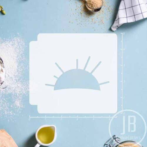 Sun 783-C039 Stencil Silhouette