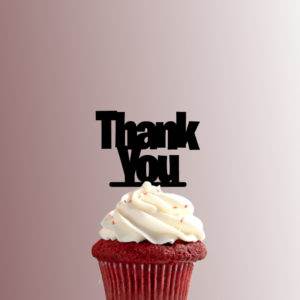 Thank You 228-255 Cupcake Topper