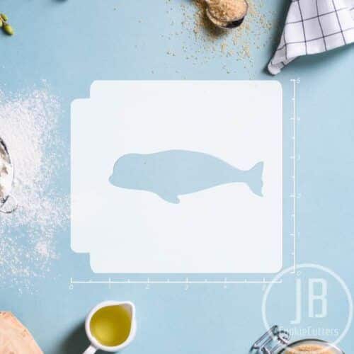Whale - Beluga 783-C083 Stencil Silhouette