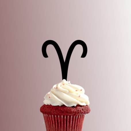 Zodiac - Aries Symbol 228-273 Cupcake Topper