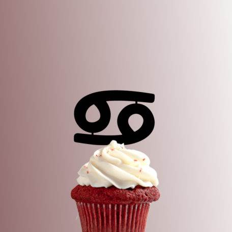 Zodiac - Cancer Symbol 228-267 Cupcake Topper