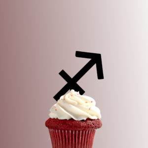 Zodiac - Sagittarius Symbol 228-266 Cupcake Topper