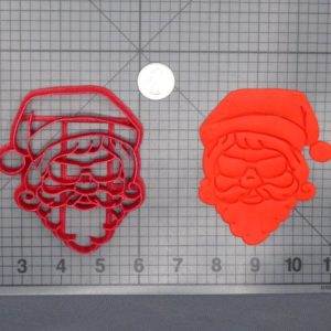 Christmas - Santa Claus in Sunglasses 266-E361 Cookie Cutter