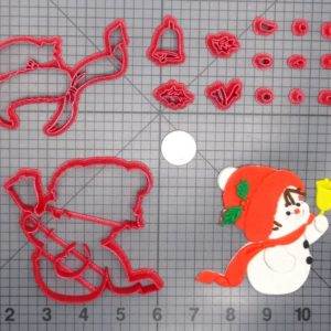 Christmas - Snowman 266-E258 Cookie Cutter Set