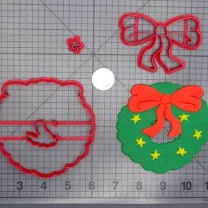Christmas - Wreath 266-E346 Cookie Cutter Set