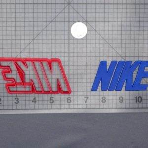 Nike Word Logo 266-D639 Cookie Cutter