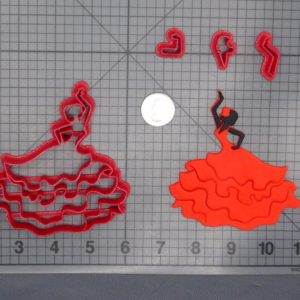 Salsa Dancer 266-D608 Cookie Cutter Set