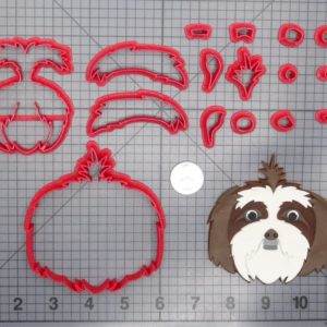 Shih Tzu Dog Head 266-D582 Cookie Cutter Set