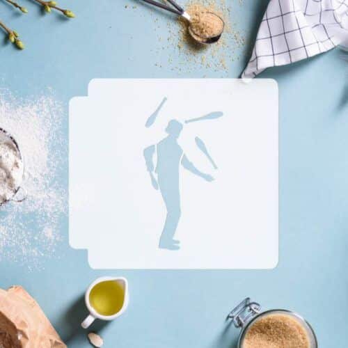 Circus Juggler 783-C518 Stencil