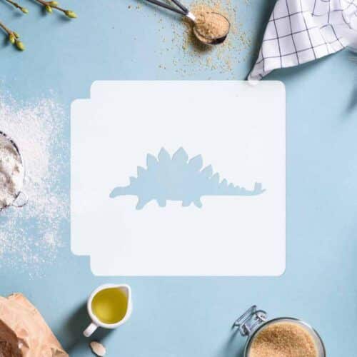 Dinosaur - Stegosaurus 783-C486 Stencil Silhouette