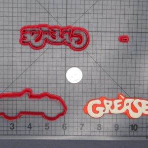 Grease Logo 266-D967 Cookie Cutter Set