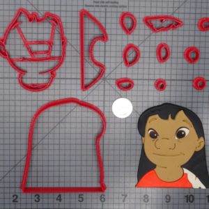 Lilo and Stitch - Lilo Head 266-D961 Cookie Cutter Set