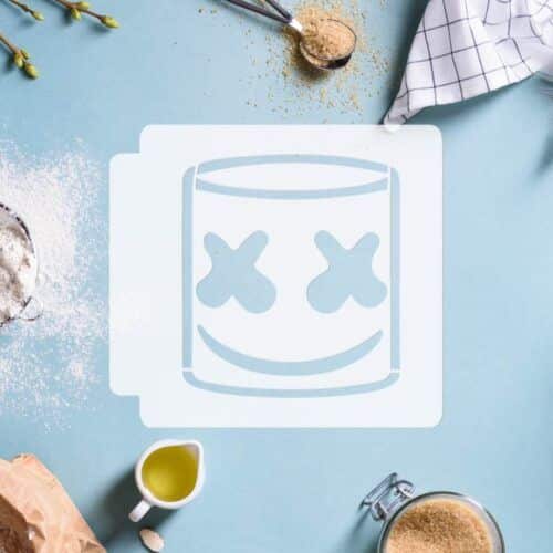 Marshmello Head 783-C450 Stencil