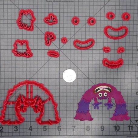 Monsters University - Art 266-D744 Cookie Cutter Set