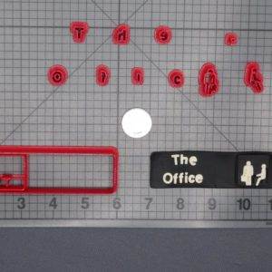 The Office Logo 266-E209 Cookie Cutter Set