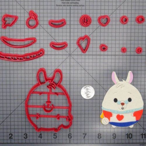Alice in Wonderland - White Rabbit Chubby Body 266-E026 Cookie Cutter Set