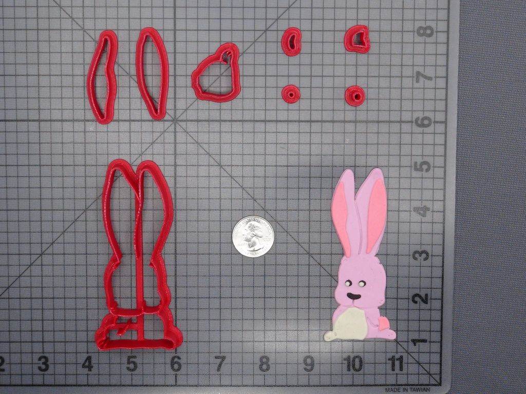 Bunny Floppy Body 266-E732 Set