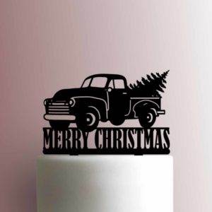 Christmas Pickup Truck 225-A078 Cake Topper