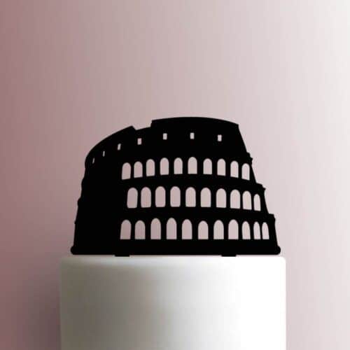 Colosseum Roman Amphitheatre 225-A047 Cake Topper