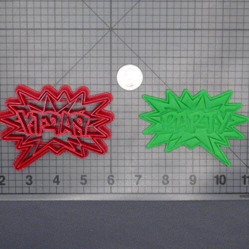 Comic Book Action Bubble - PARTY 266-D874 Cookie Cutter