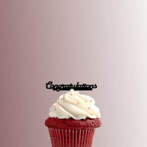 Congratulations 228-256 Cupcake Topper