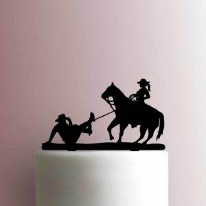 Cowboy Couple 225-A240 Cake Topper