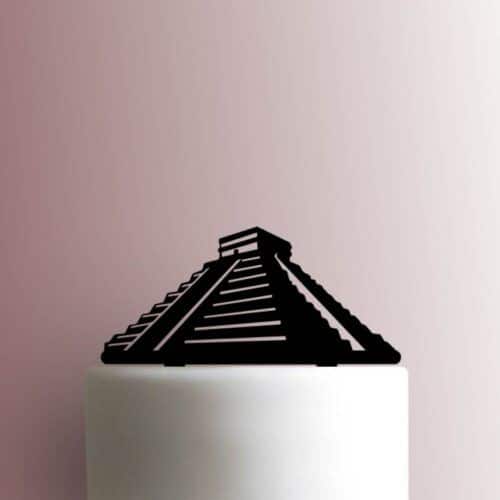 El Castillo Mesoamerican Pyramid 225-A056 Cake Topper