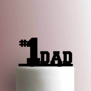 Fathers Day - Dad Number One 225-A266 Cake Topper