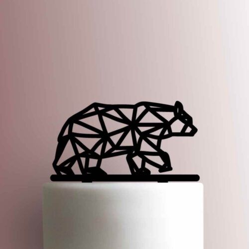 Geometric Bear Body 225-A146 Cake Topper