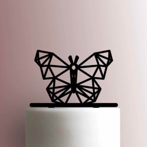Geometric Butterfly 225-A147 Cake Topper