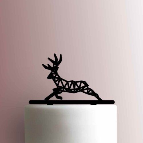 Geometric Deer Body 225-A149 Cake Topper