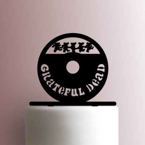 Grateful Dead Record 225-A203 Cake Topper