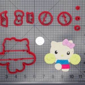 Hello Kitty Cheerleader Body 266-D932 Cookie Cutter Set