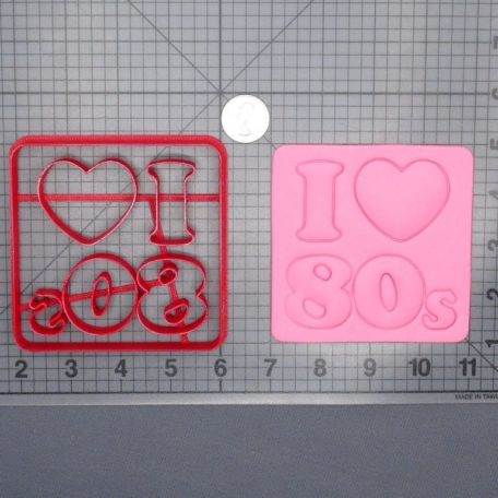 I Love the 80s 266-D806 Cookie Cutter
