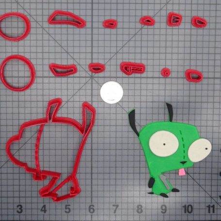 Invader Zim - Gir Dog Disguise Body 266-E109 Cookie Cutter Set