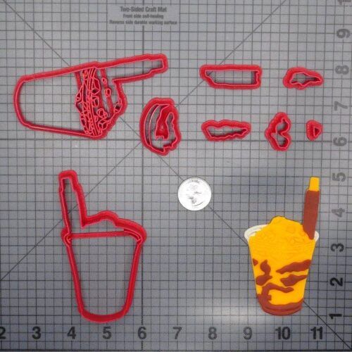 Mexican Dessert Mangonada 266-D786 Cookie Cutter Set